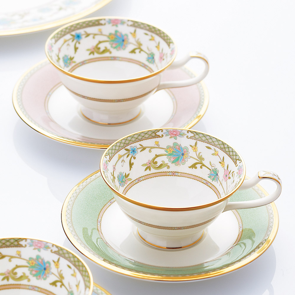 Noritake�i�m���^�P�j/���V�m�@�e�B�[�E�R�[�q�[�q�M�y�A�Z�b�g�i�O���[���E�s���N�j�b�m�H��