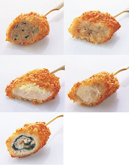 福岡県 博多「華味鳥」 串揚げセット 5種・計25本他 通販 - ディノス