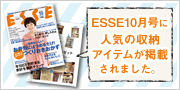 ESSE10�����ɐl�C�̎��[�A�C�e�����f�ڂ���܂����B