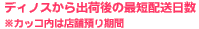 �f�B�m�X����o�׌�̍ŒZ�z������
