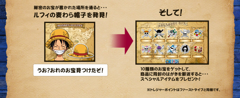 �閧�̂��󂪒u���ꂽ�ꏊ��ʂ�ƁE�E�E���t�B�̔����X�q�𔭌��I��������10��ނ̂�����Q�b�g���āA���i�ɓ����̂͂�����X������ƃX�y�V�����A�C�e�����v���[���g�I
���g���W���[�|�C���g�̓t�@�[�X�g�^�C�v�Ɠ��l�ł��B
