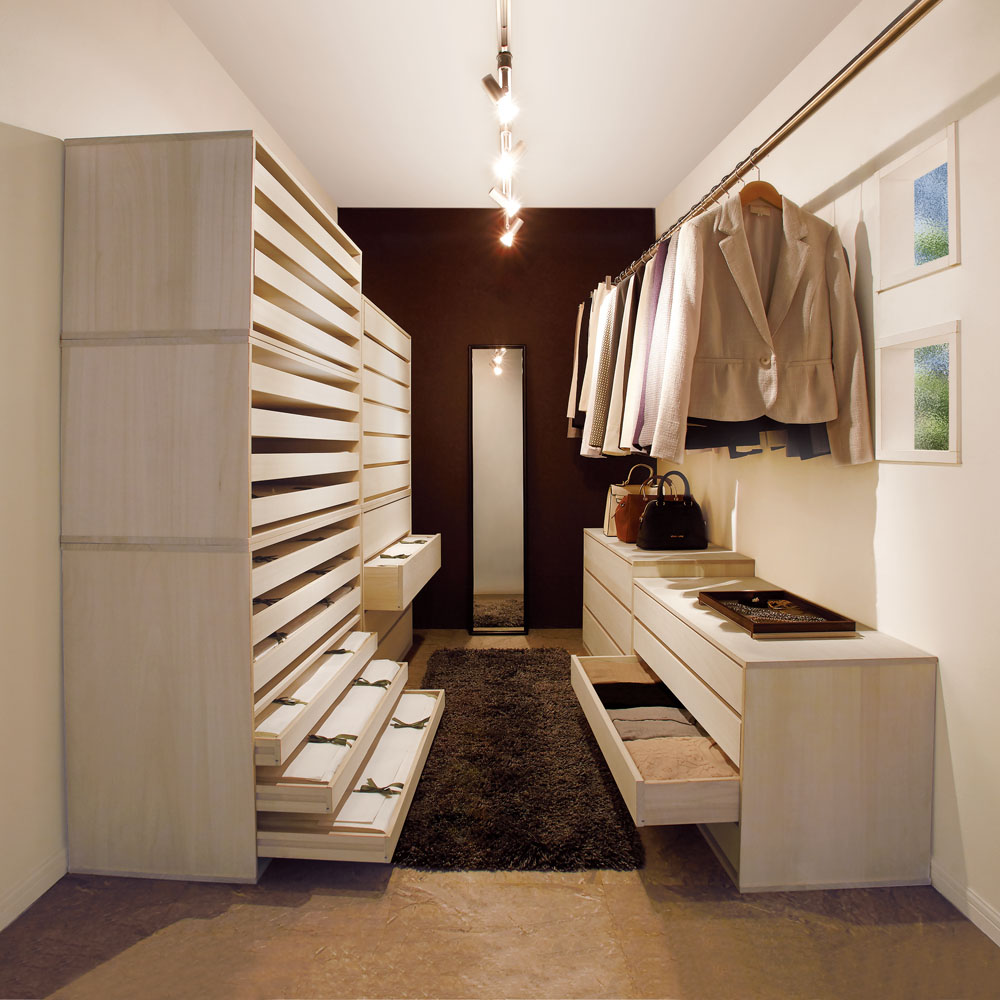 ウォークインクローゼット総桐着物収納シリーズ 盆収納6杯 高さ75cm 通販 ディノス