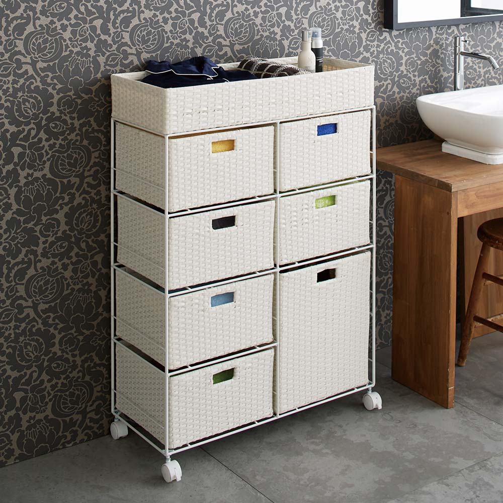 dショッピング |家具 収納 トイレ収納 洗面所収納 ラタン調ランドリー dショッピング |家具 収納 トイレ収納 洗面所収納 ラタン調ランドリー