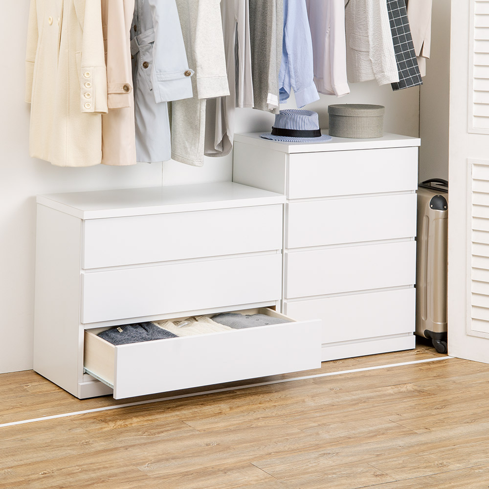 宅配 家具 収納 衣類収納 押入収納 クローゼット収納 オープン 引き出し 3段 Fucoa Cl