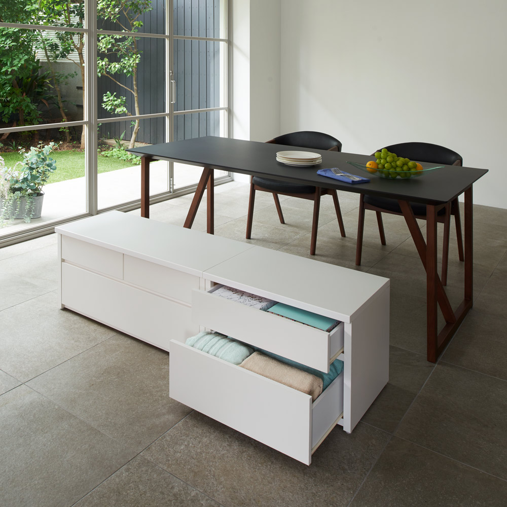 家具 収納 小物収納 収納ボックス 収納ケース 清潔に安心して使える 耐荷重100kg！収納庫付ベンチ ボックス・幅90cm奥行41cm 713232