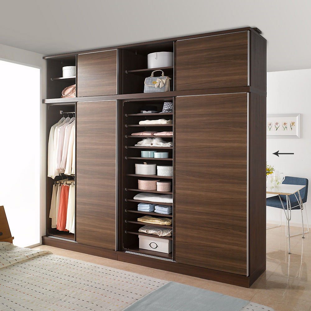 移動式間仕切りクローゼット ディノス ディノス 家具 間仕切り」の人気