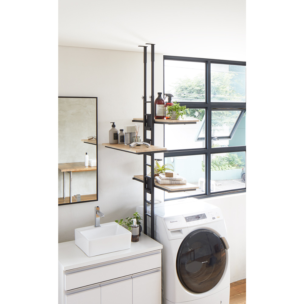 ☆スマートストレージ・ランドリーラック 3段 シンプル ランドリー