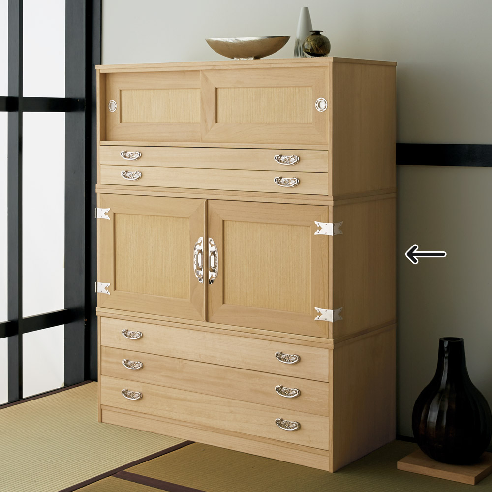 キャビネットベッドサイドテーブル サイドテーブル 猫脚 右開き 剥離