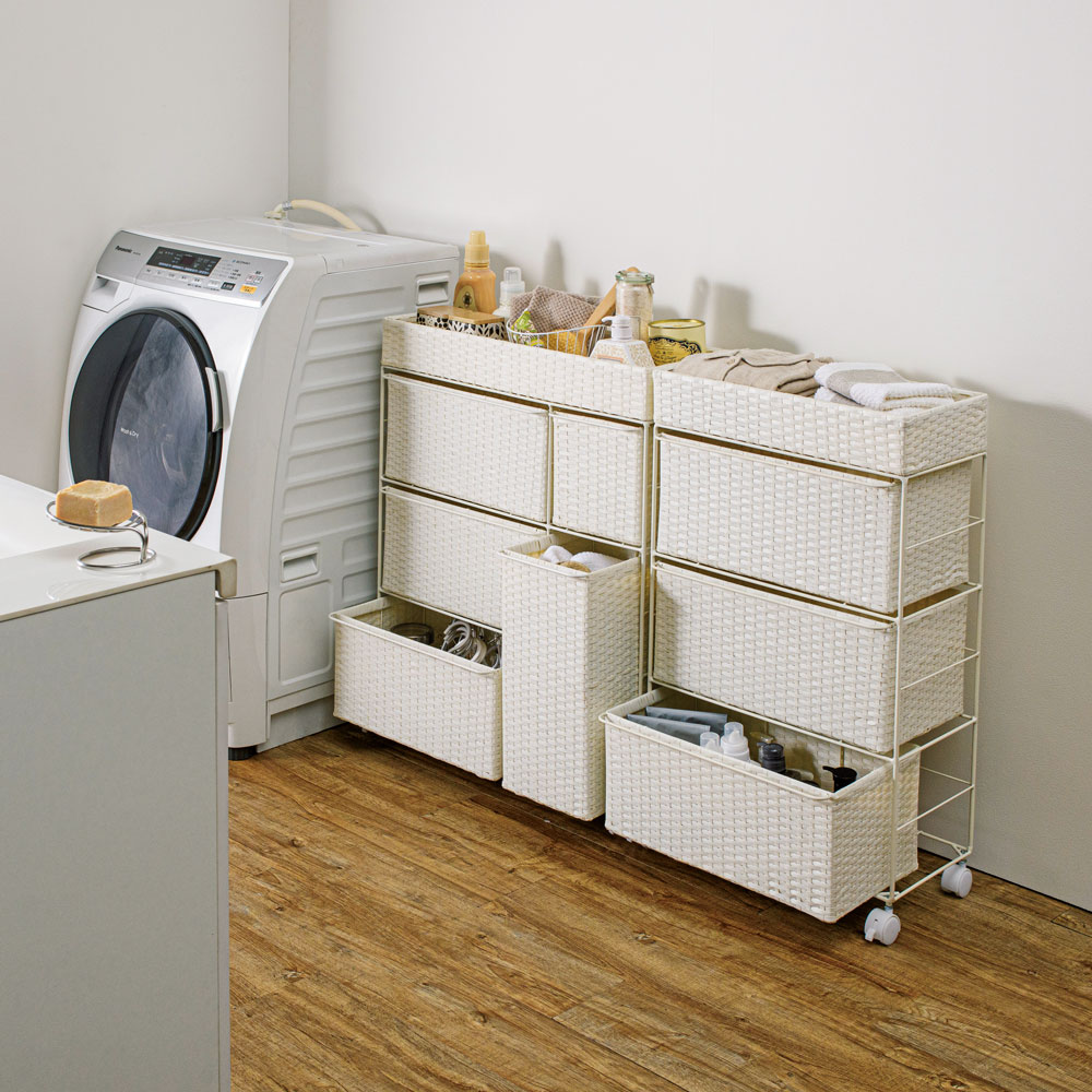 ランドリー 引出内布付き 幅72.5×奥行27.5×高さ70cm R1105