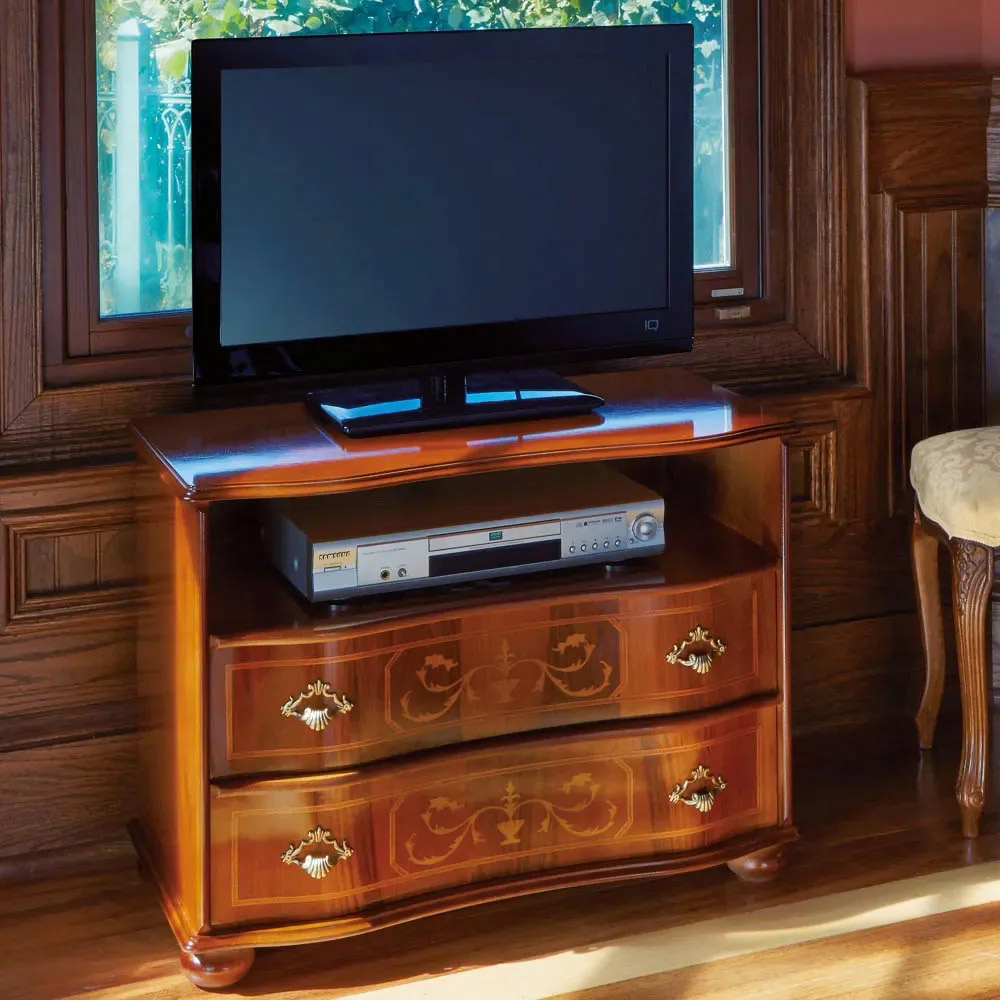 イタリア テレビボード 110cm アンティーク仕上 ローボード アイテム別