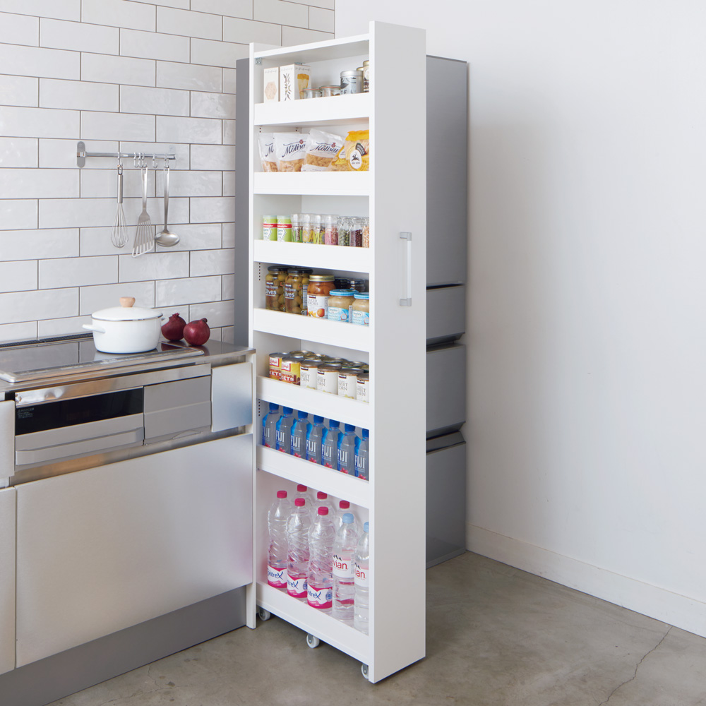 ディノス 薄型フラップ収納チェスト 幅44cm・奥行19cm チェスト ロー