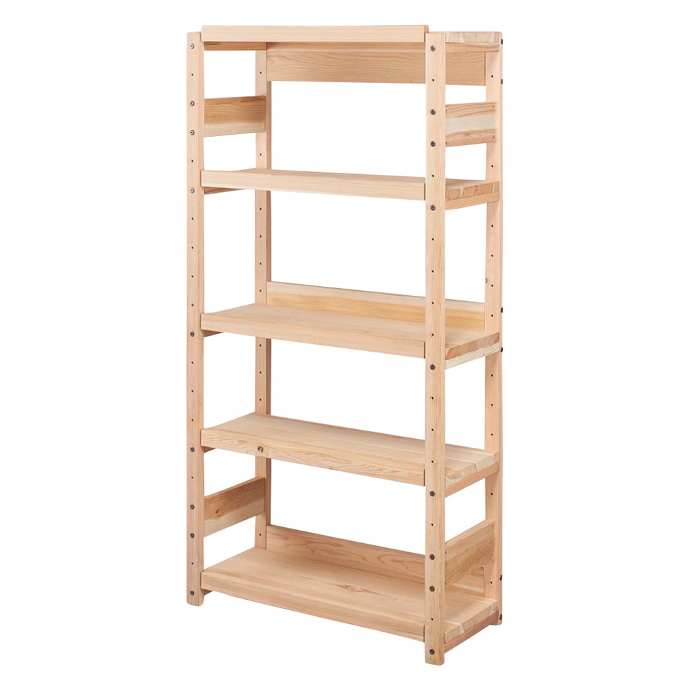 dショッピング |ウッドラック 木製シェルフ 本棚 ラック シェルフ  