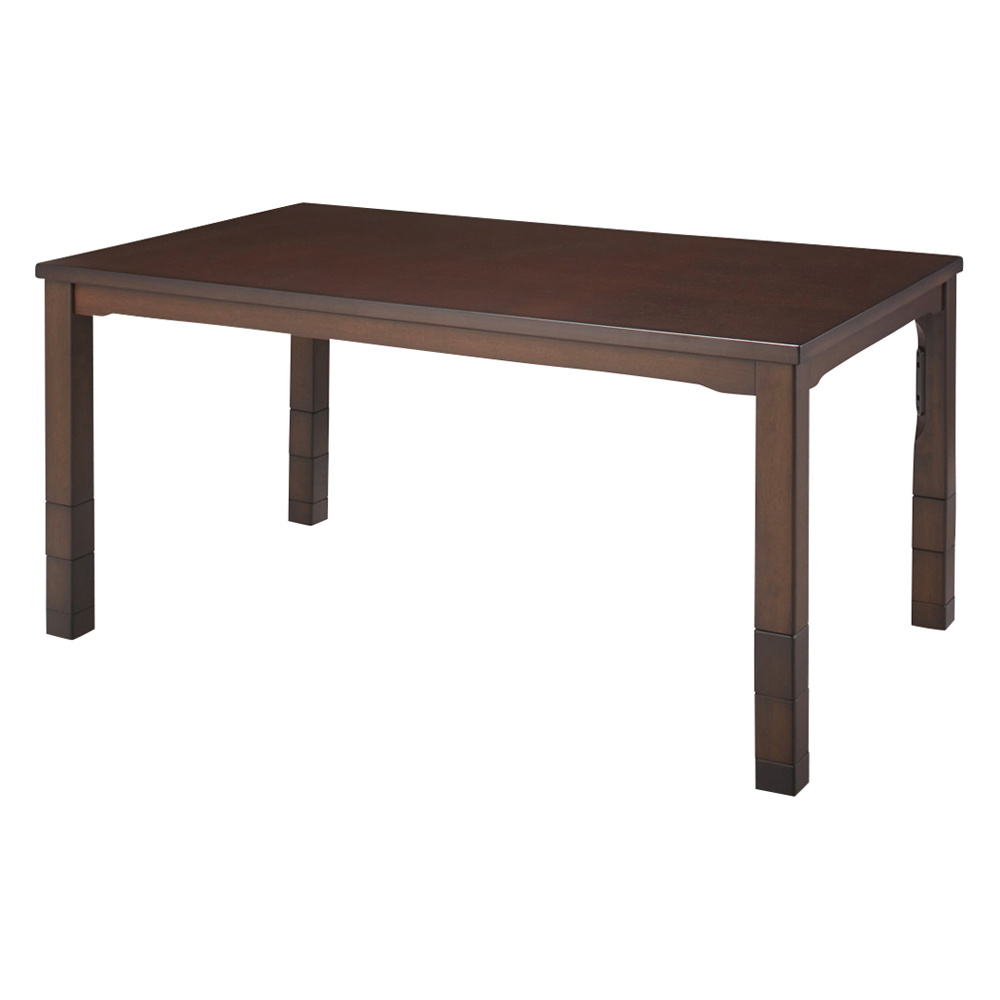 ダークブラウン 木製 こたつ 長方形 150×90cm 【公式通販】