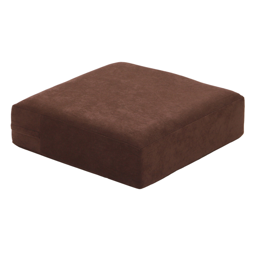 洗濯できるカバーの低反発ふんわりあぐら角クッション カバー類 526023