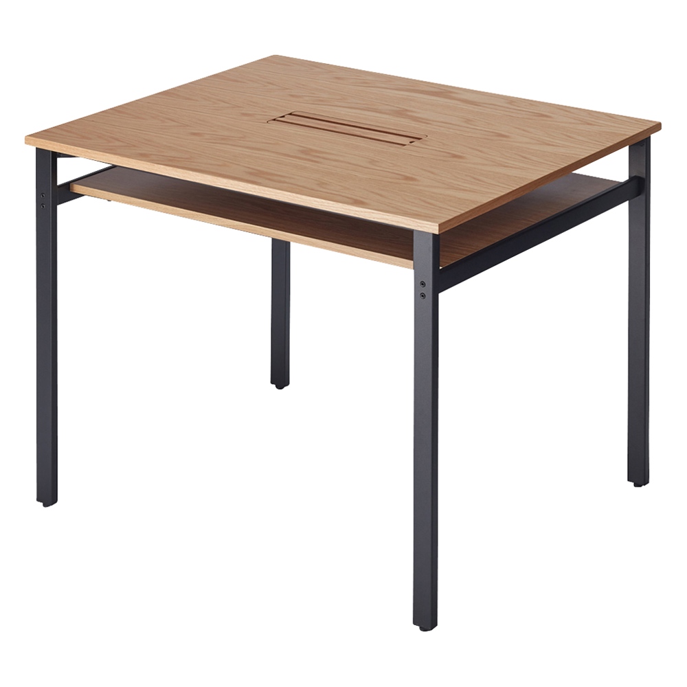 家電やモバイルが使いやすいダイニングテーブル 幅90cm カフェテーブル テーブル 526301