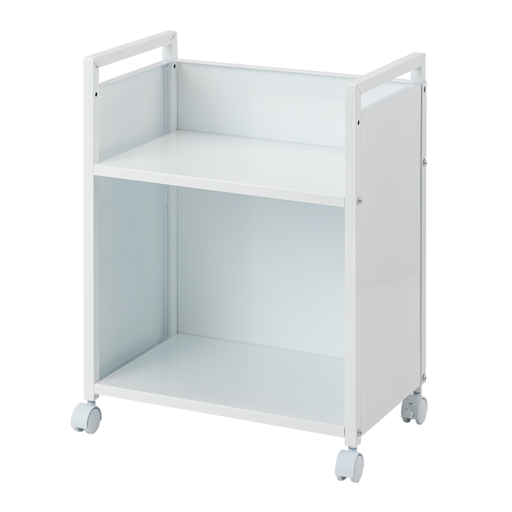 隠せる頑丈ワゴン 小 幅50cm ソーイングボックス 小物収納 フリーボックス 527327