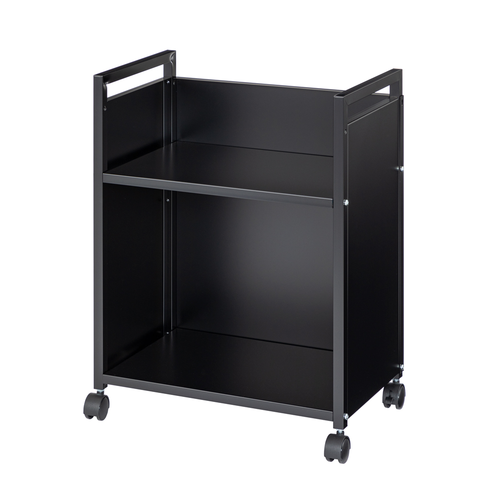 隠せる頑丈ワゴン 小 幅50cm ソーイングボックス 小物収納 フリーボックス 527327