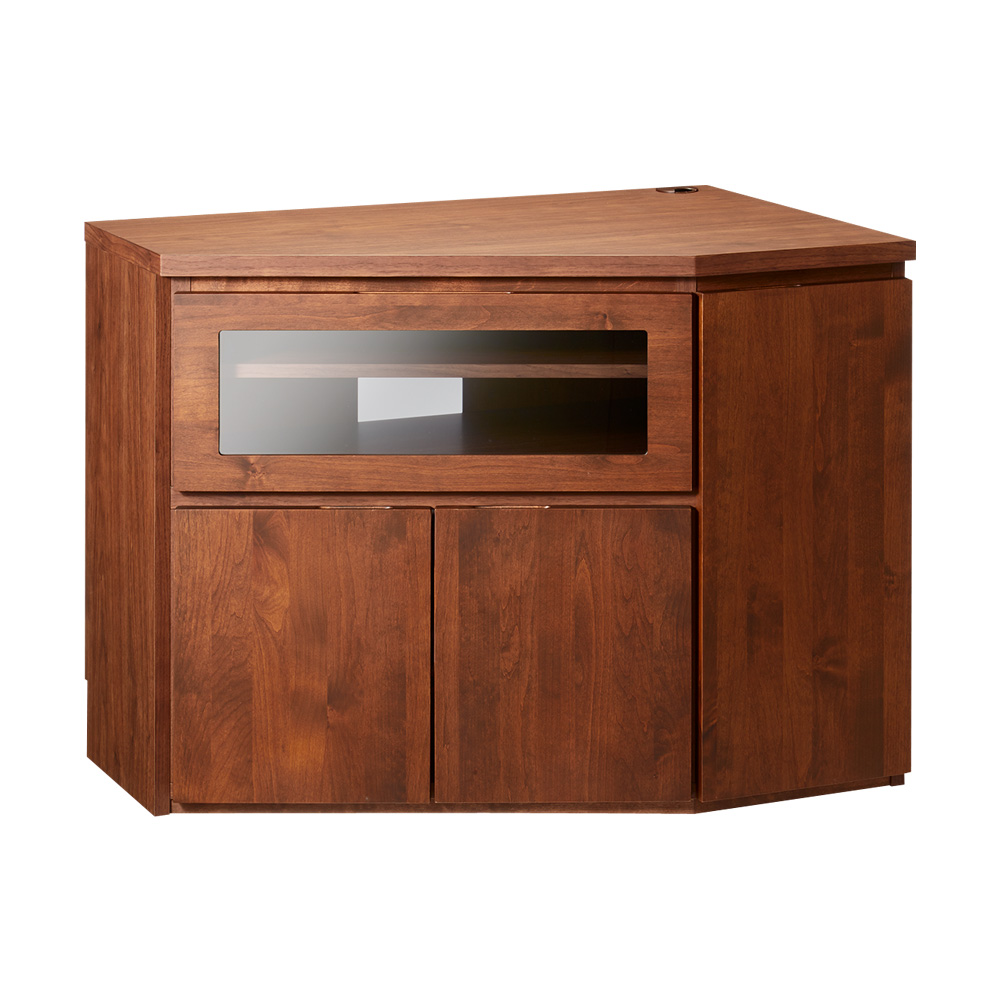 テレビ台 右コーナー用 幅90高さ70cm 【見やすいリビングボードシリーズ】 コーナーテレビ台 テレビ台 テレビボード 529004