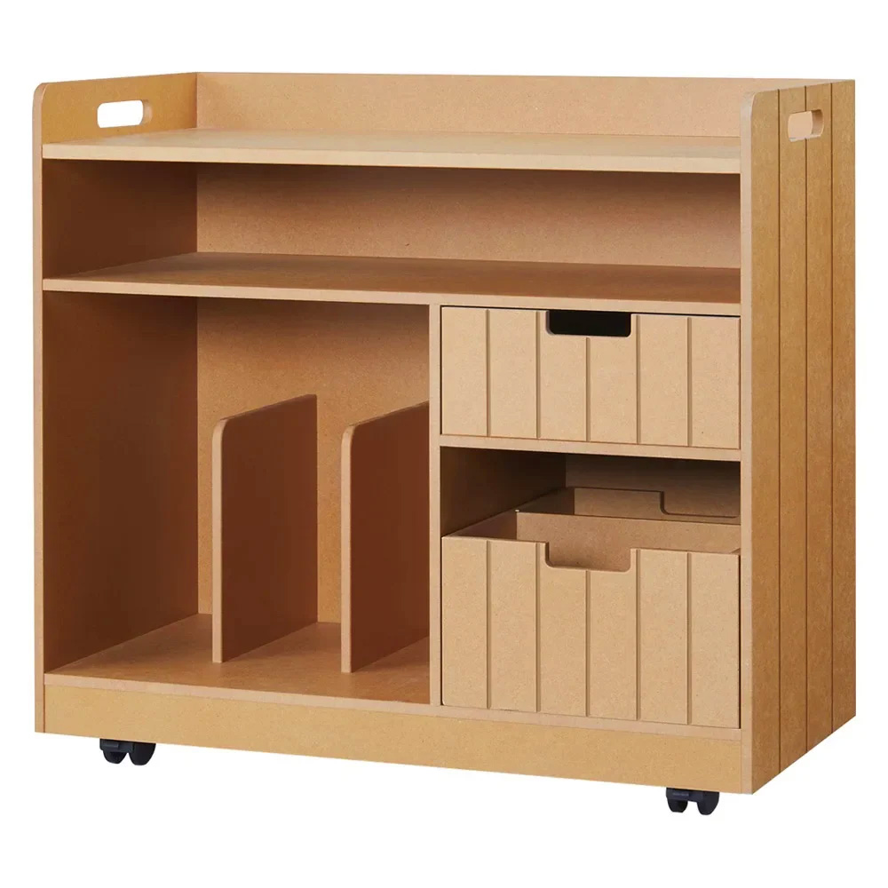 隠せるリビング整理ワゴン 収納タイプ 幅60cm 収納ボックス 小物収納 フリーボックス 529207