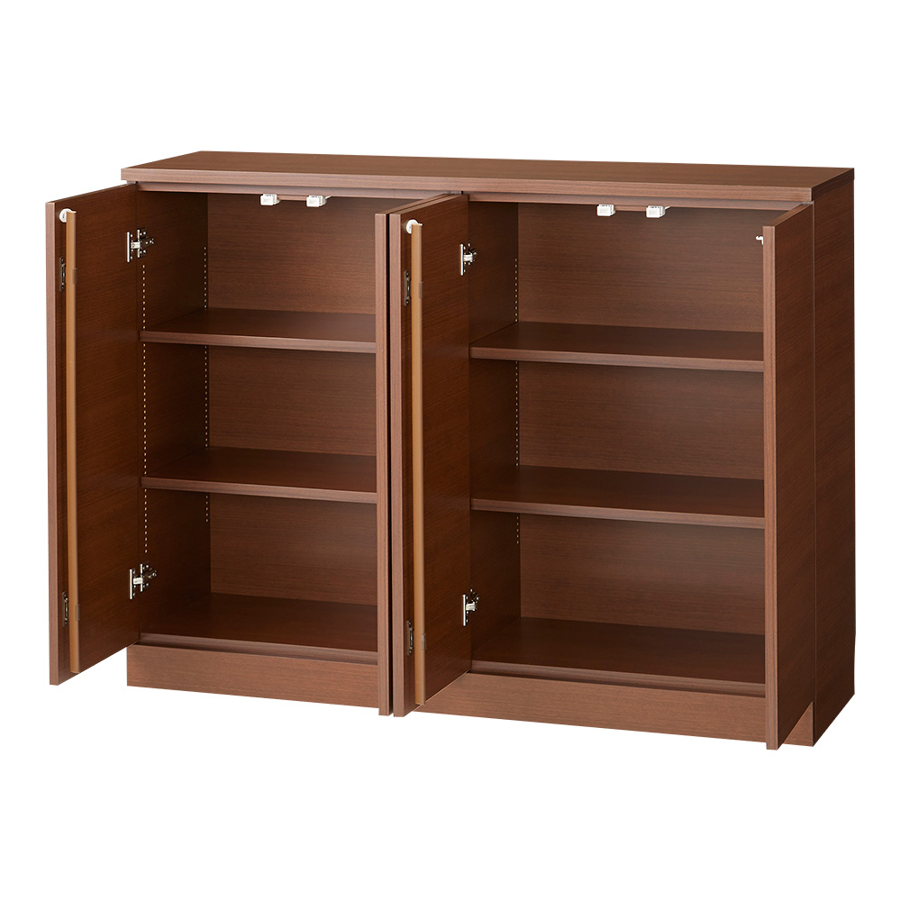 1cmピッチ薄型窓下収納庫 【幅115奥行17.5cm】 コミックラック 本棚 ラック シェルフ 529525