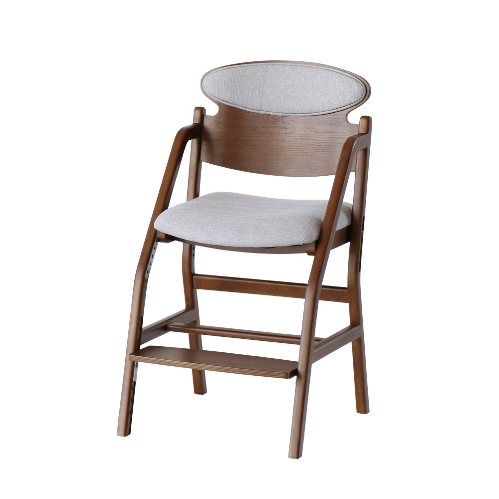 組立不要 頭のいい子を目指す子供チェア プレミアム 幅45.5cm奥行50cm-58cm高さ85cm 子供用学習椅子 キッズチェア 子供部屋 キッズ収納 家具 529611