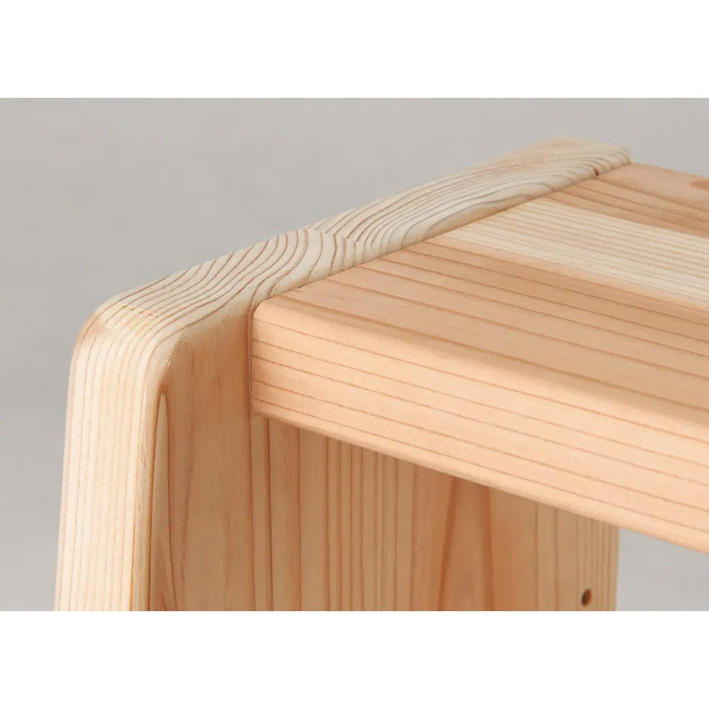 国産杉 薄型頑丈タワーシェルフ 幅90cm高さ179cm ディノスANAmall店