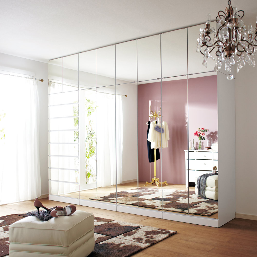 幅90cm 奥56cmホワイトワードローブ上置セット