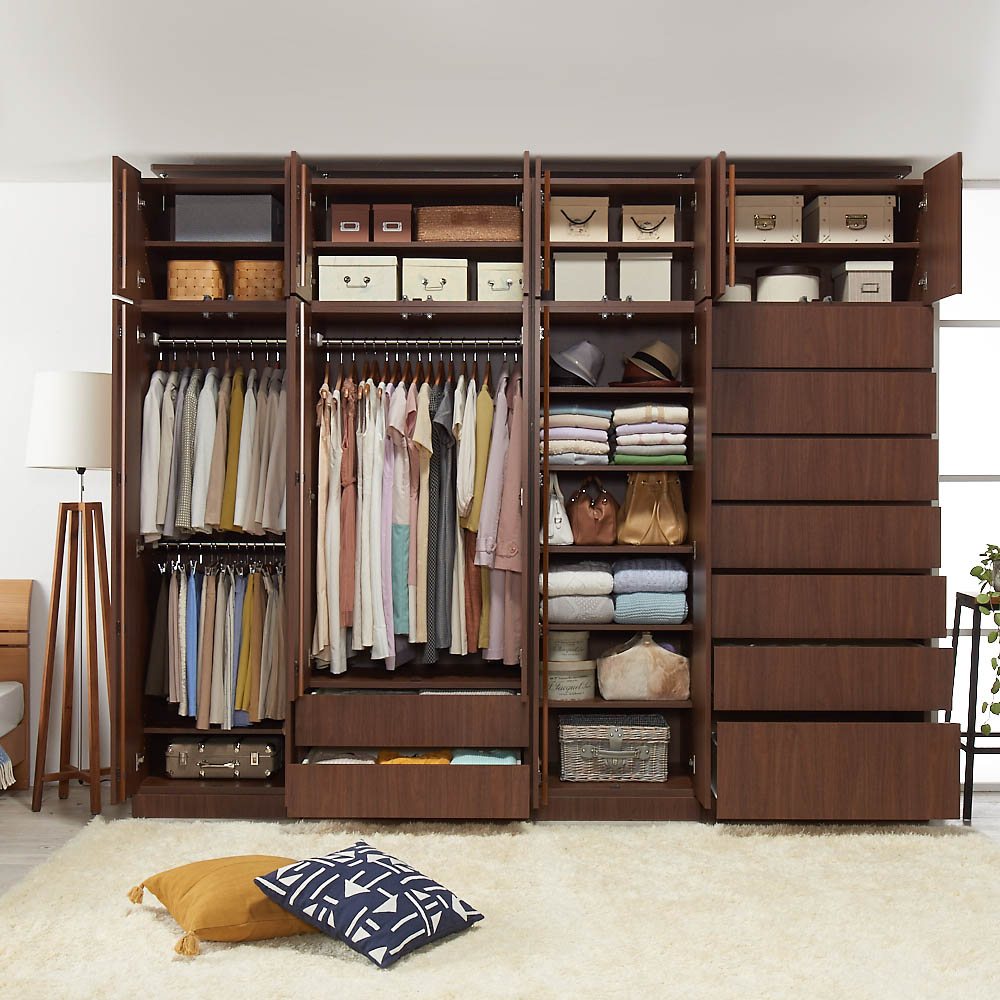 ディノス 木目調クローゼット 送料込 【楽天市場】ディノス 天然木調