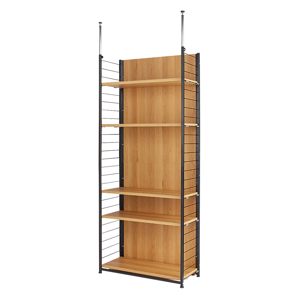 ブルックリン風間仕切り収納 棚 幅60cm パーテーション 間仕切り リビング収納 531403