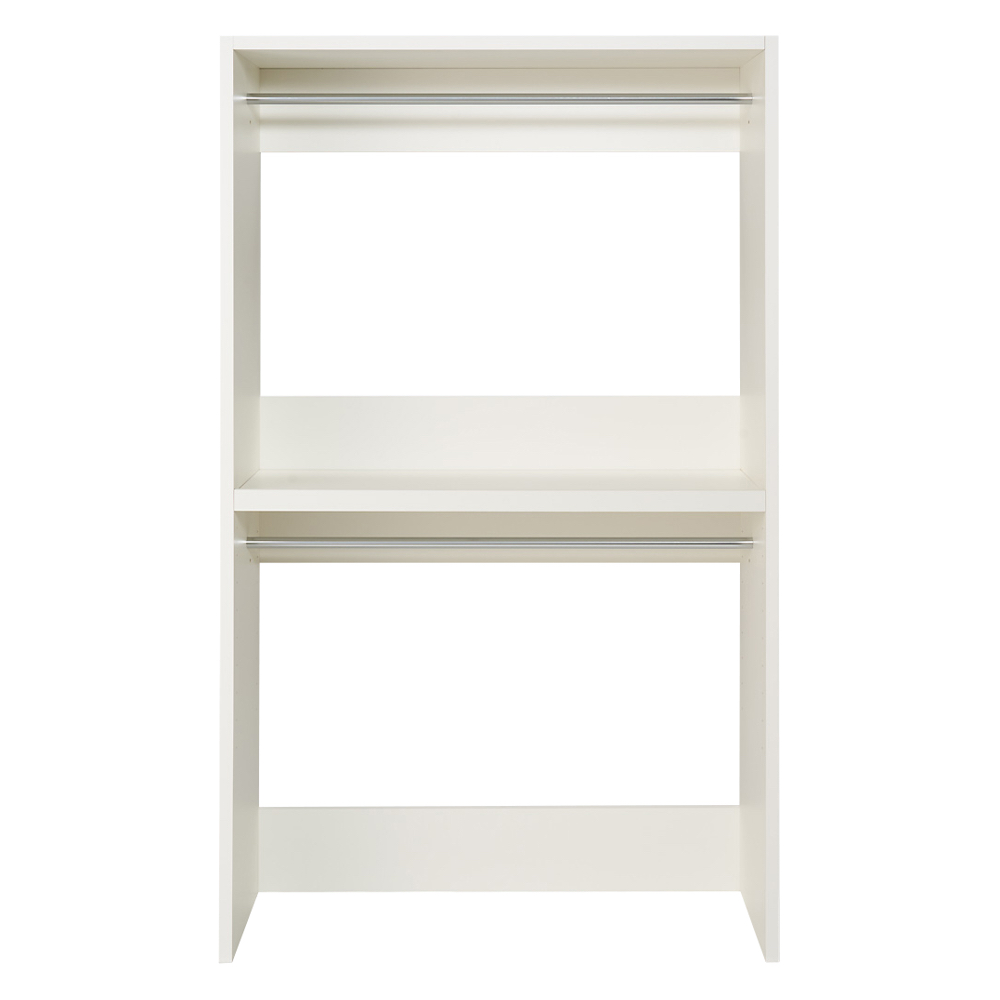 ウォークインクローゼット収納シリーズ ハンガータイプ 幅120cm・奥行44cm ワードローブ クローゼット 衣類収納 531502