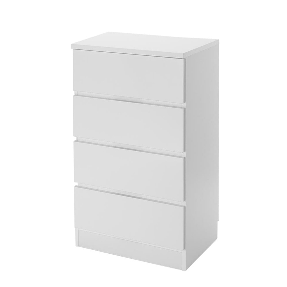 ぴったりサイズが見つかるフルスライドレールチェスト 4段 高さ89.5cm・幅50cm リビング リビング収納 531708