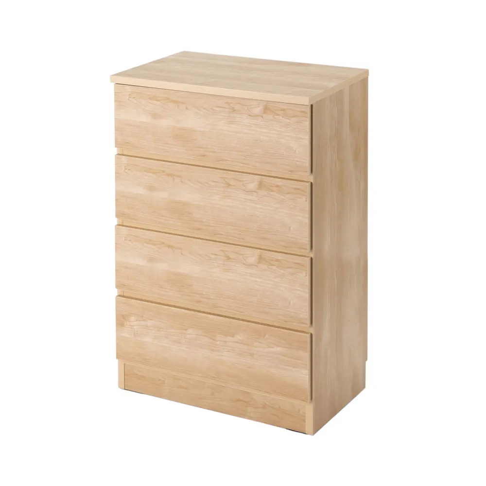 ぴったりサイズが見つかるフルスライドレールチェスト 4段 高さ89.5cm・幅60cm リビング リビング収納 531714