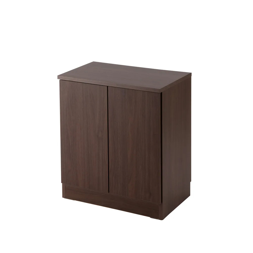 ぴったりサイズが見つかるプッシュ扉キャビネット 高さ109.5cm・幅60cm キャビネット リビングボード リビング収納 531742