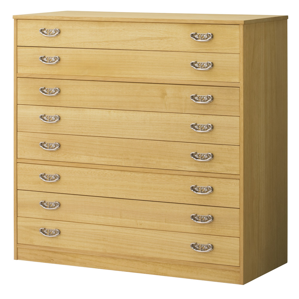 【本格派の着物収納】総桐着物収納ユニットタンス 8段 高さ98cm タンス 衣類収納 532034