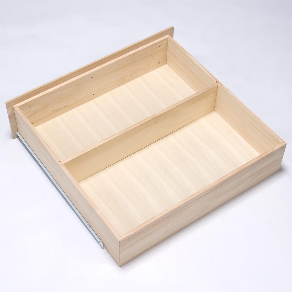 衣類に優しい押し入れ収納】総桐スライドレール 押し入れタンス ワイド