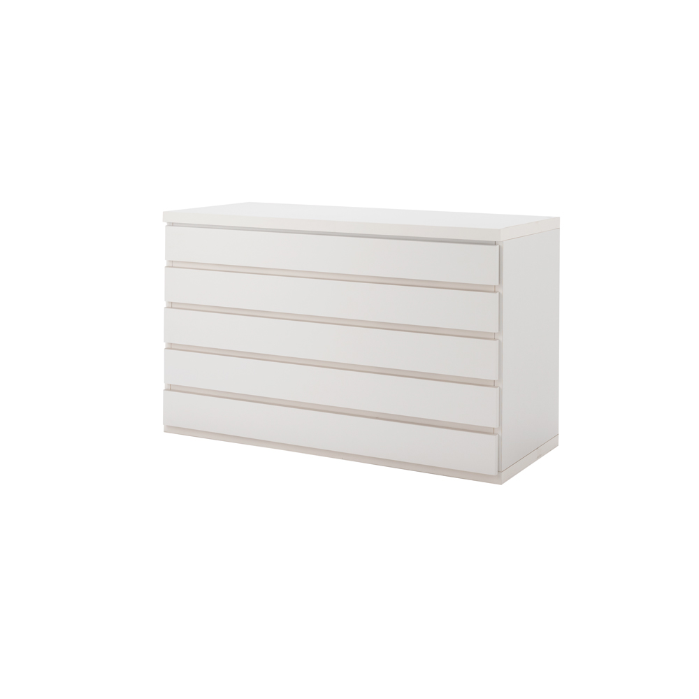 着物もしまえるユニットモダンチェスト 着物収納タイプ 5段・高さ62cm タンス 衣類収納 532148