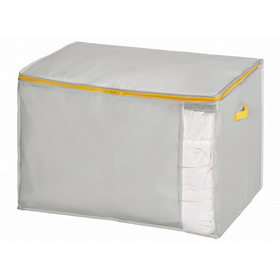 コンパクトにスッキリ納まる布団収納袋 L・同色2個組 布団収納袋 衣類収納 532244