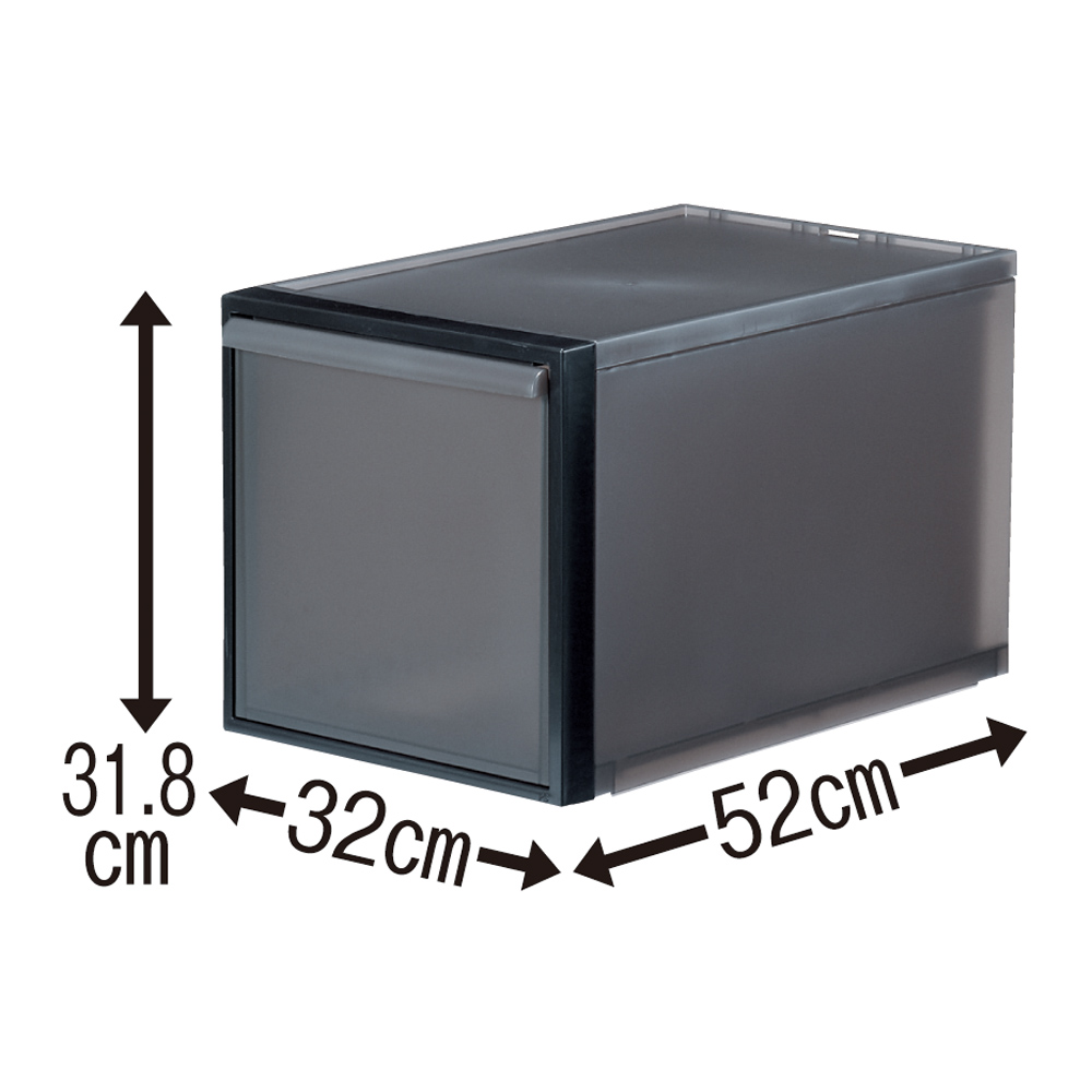 クローゼットシステム 引き出しタイプ 2個組 収納ボックス 小物収納 フリーボックス 532321