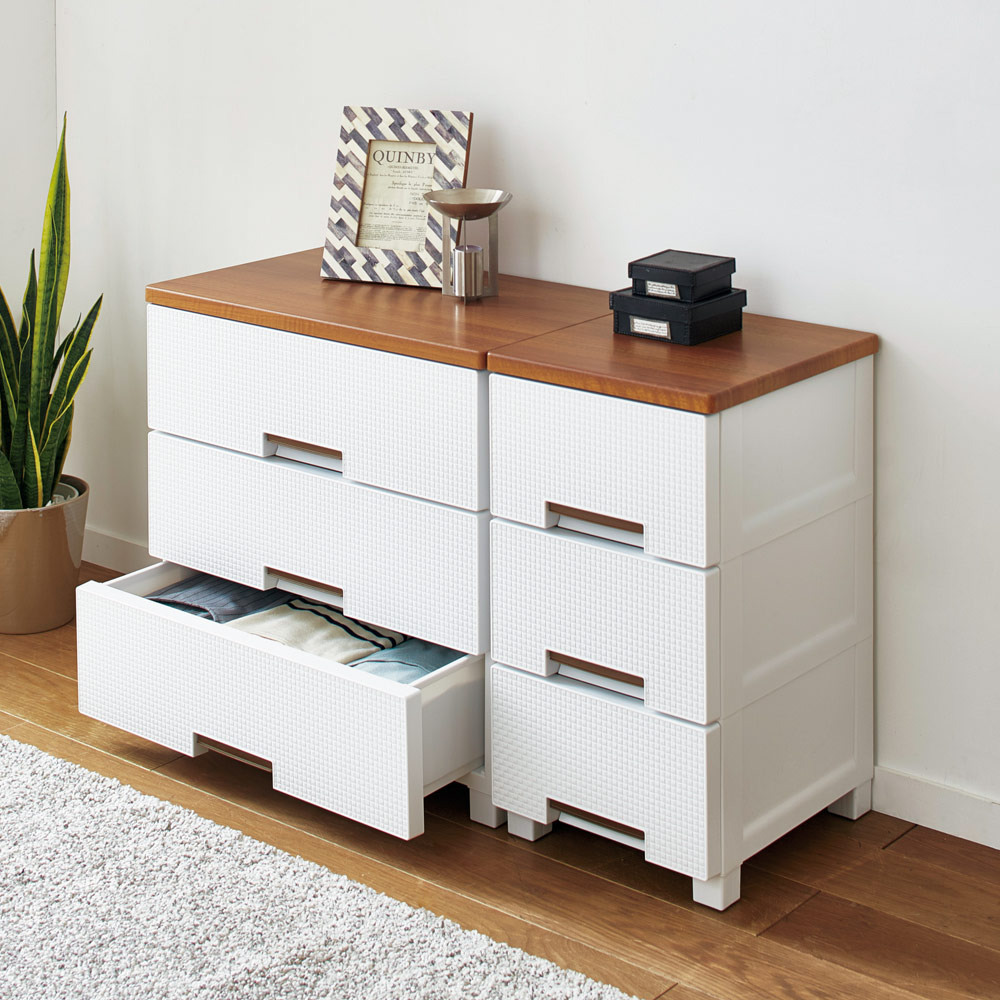 フィッツプラスメッシュ 幅65高さ144cm・7段 衣類 衣装ケース 収納ケース 衣類収納 532332