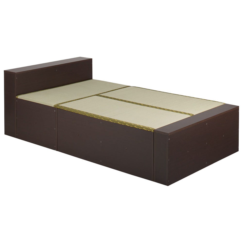 ユニット畳シリーズ ベッドセット 幅120奥行215cm 高さ45cm（本体高さ70cm） 畳ベッド ベッド 532738