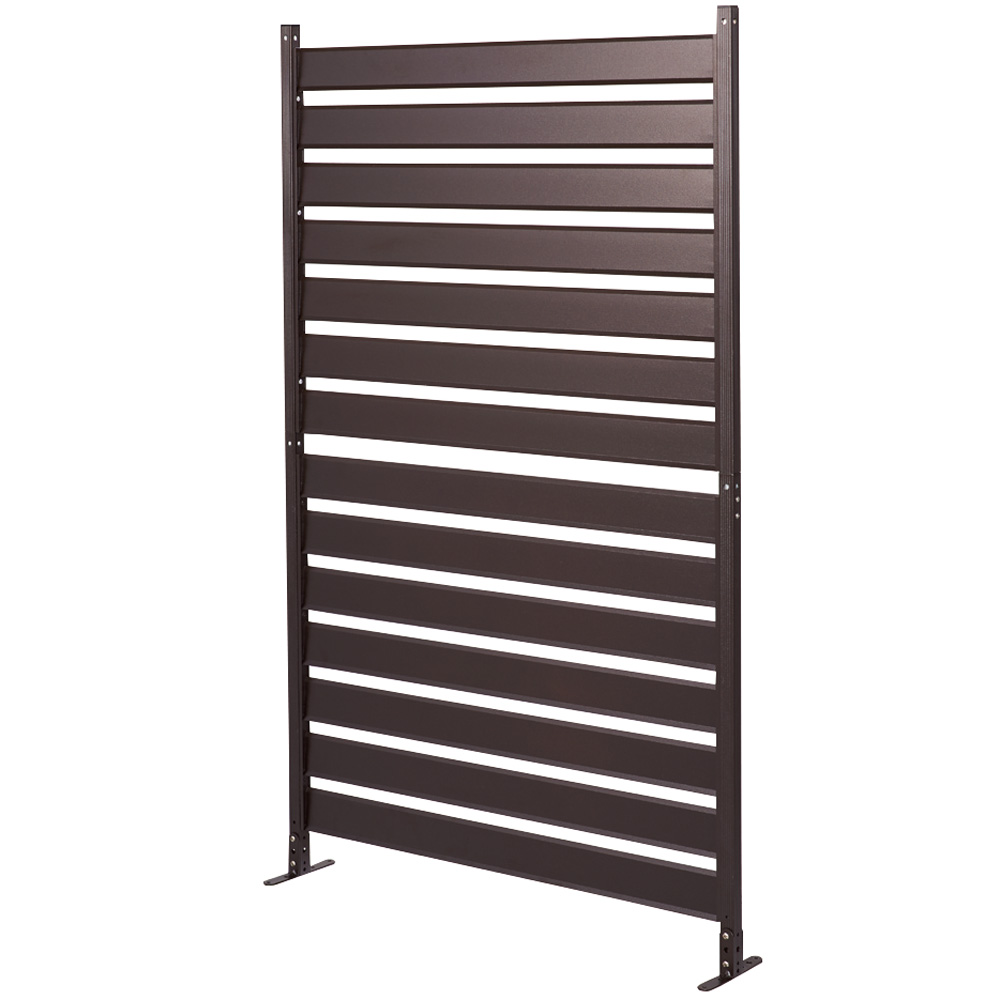 簡単リフォームアルミボーダーフェンス ハイタイプ高さ149cm・幅90cm(お得な同色2枚組) 532808