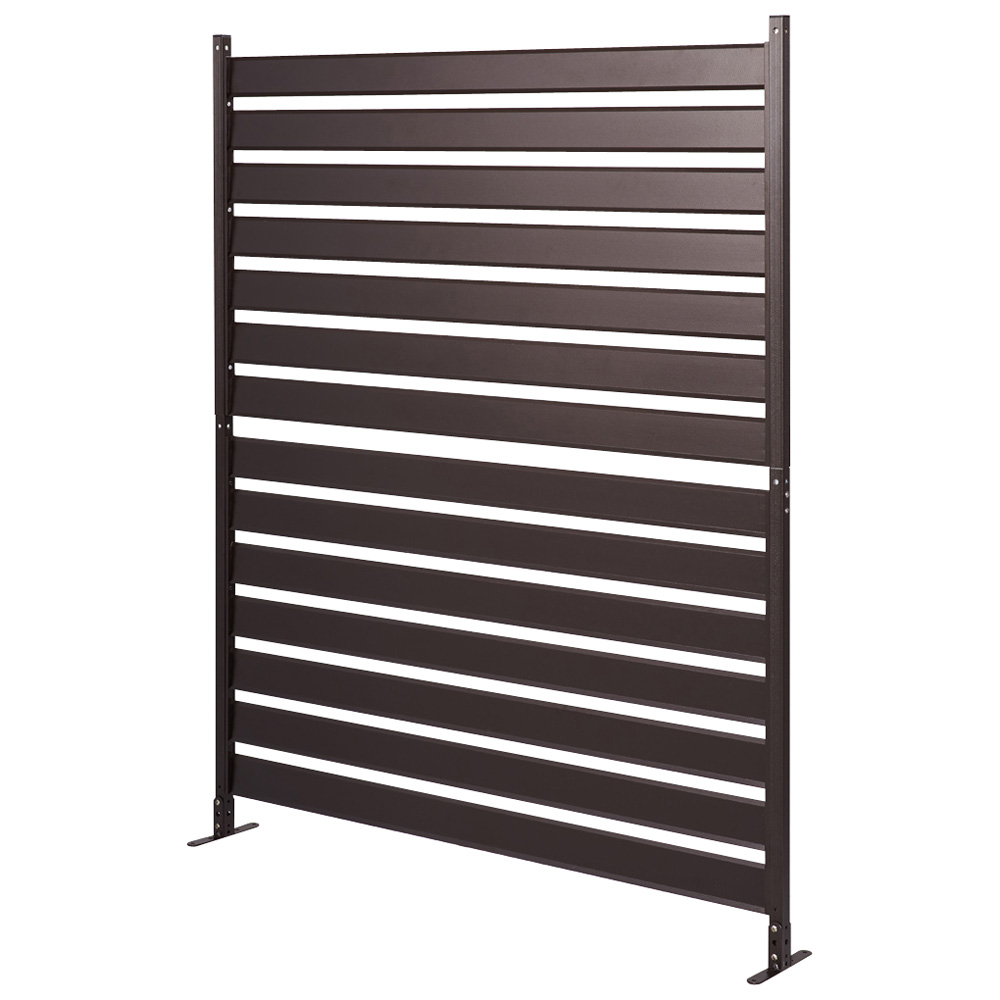 簡単リフォームアルミボーダーフェンス ハイタイプ高さ149cm・幅120cm(お得な同色2枚組) 532810