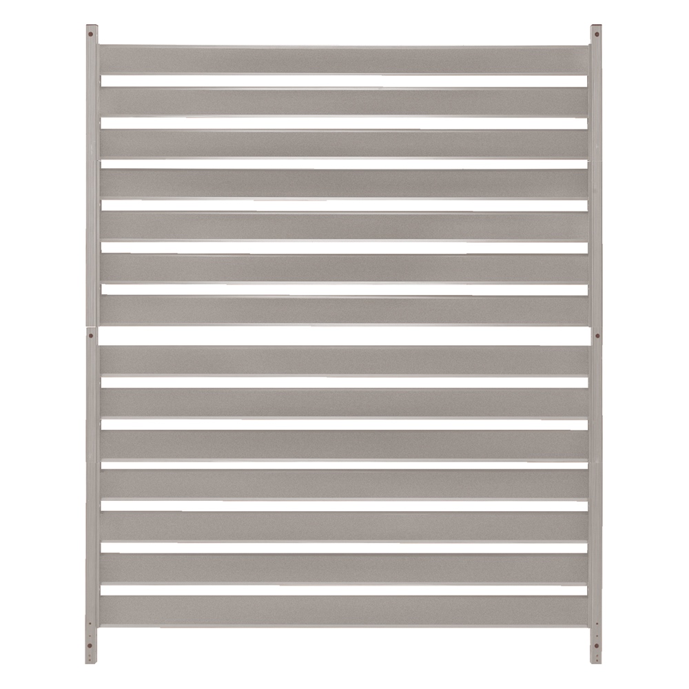 簡単リフォームアルミボーダーフェンス ハイタイプ高さ149cm・幅120cm(お得な同色2枚組) 532810