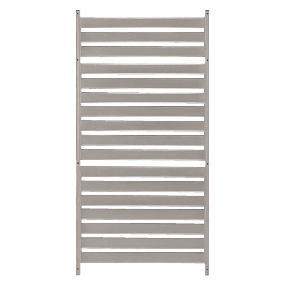 簡単リフォームアルミボーダーフェンス スーパーハイタイプ高さ180cm・幅90cm(お得な同色2枚組) 532812