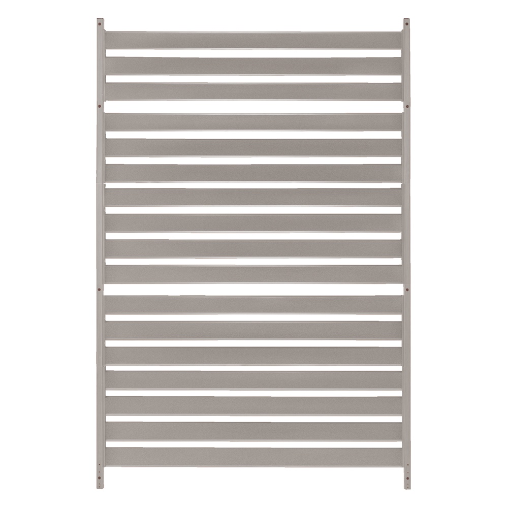 簡単リフォームアルミボーダーフェンス スーパーハイタイプ高さ180cm・幅120cm(お得な同色2枚組) 532814