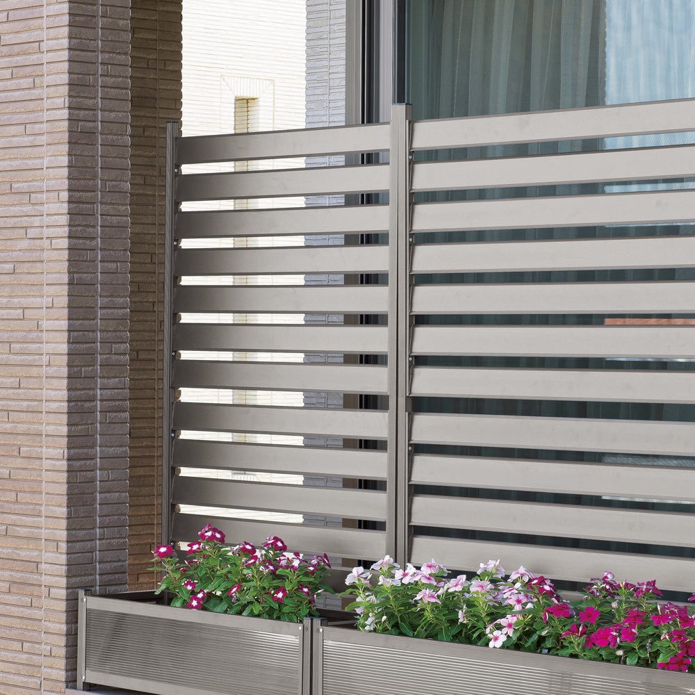 プランター付きフェンス 幅120cm・スーパーハイタイプ 532819