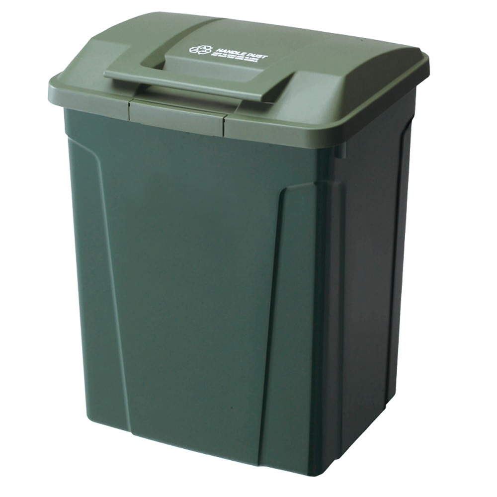 ≪70L≫ ハンドル付きダストボックス 同色2個組 保管庫 532911