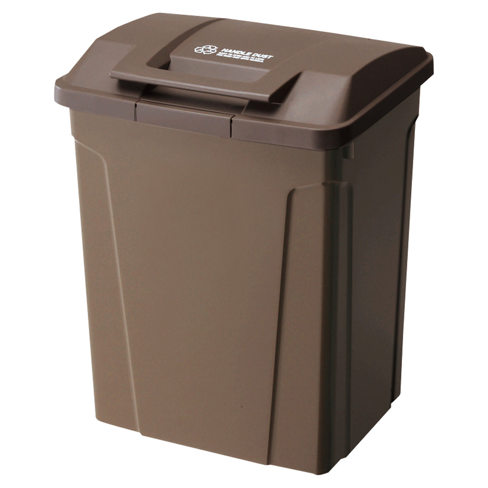 ≪70L≫ ハンドル付きダストボックス 同色2個組 保管庫 532911