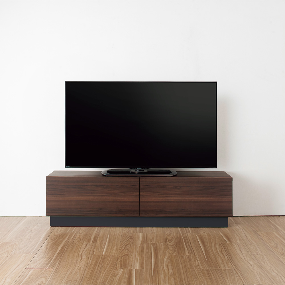 テレビ台 フラップ扉 幅130高さ37cm 【幅10cm刻みで設置場所ぴったり】 ローボード テレビ台 テレビボード 528911