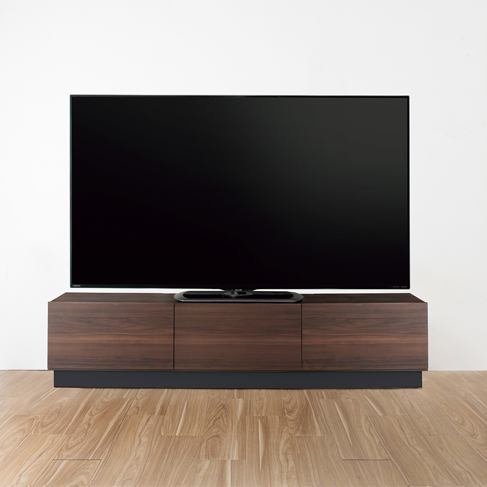 テレビ台 フラップ扉 幅160高さ37cm 【幅10cm刻みで設置場所ぴったり】 ローボード テレビ台 テレビボード 528914